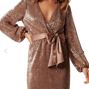 Di Sequin Mini Dress
